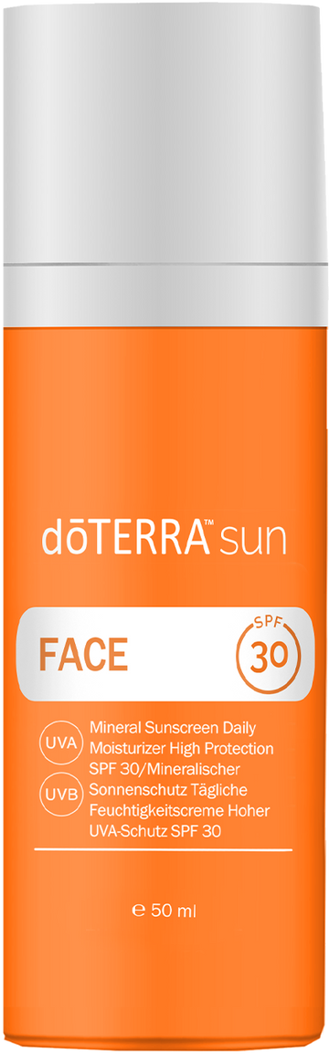 doTERRA sun tägliche mineralische Sonnenschutz und Feuchtigkeitscreme arcra