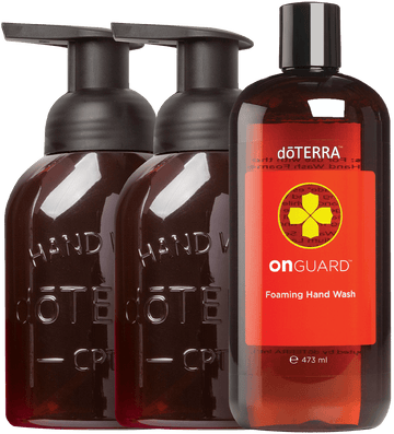 doTERRA On Guard schäumende Handseife + 2 Stück Spender