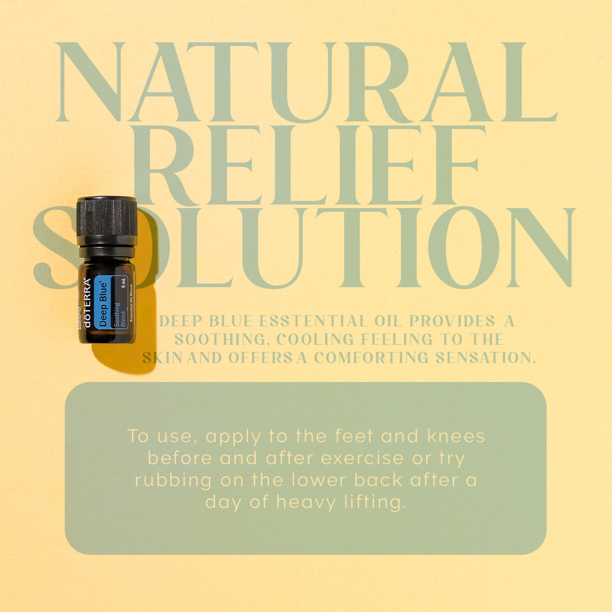 doTERRA deep blue ätherische Ölmischung 5 ml