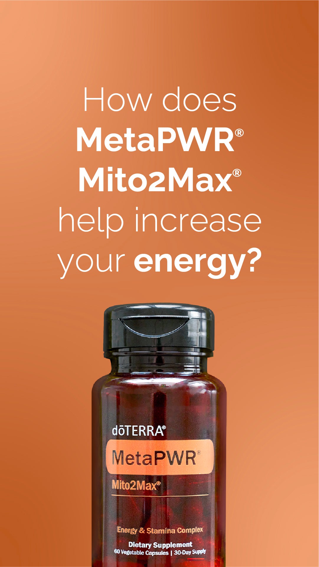 doTERRA MetaPWR Mito2max Pflanzenkapsel
